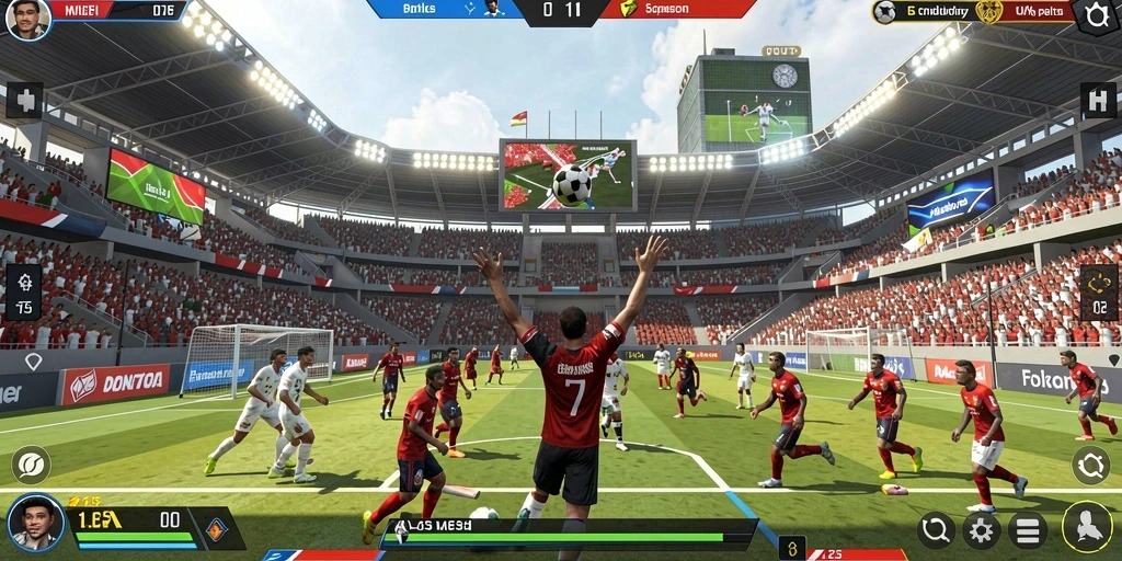 Mode multiplayer yang menambah keseruan bermain.