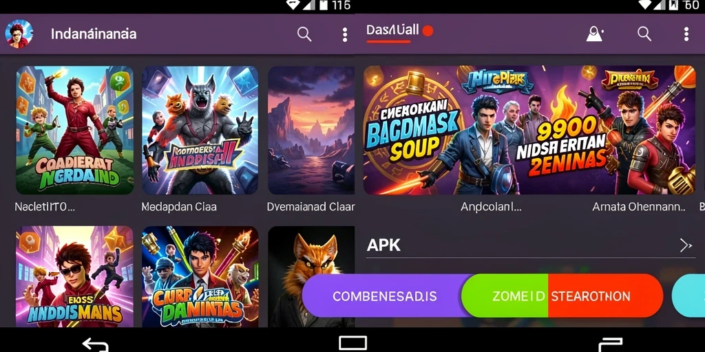 Level yang menantang dan penuh petualangan.