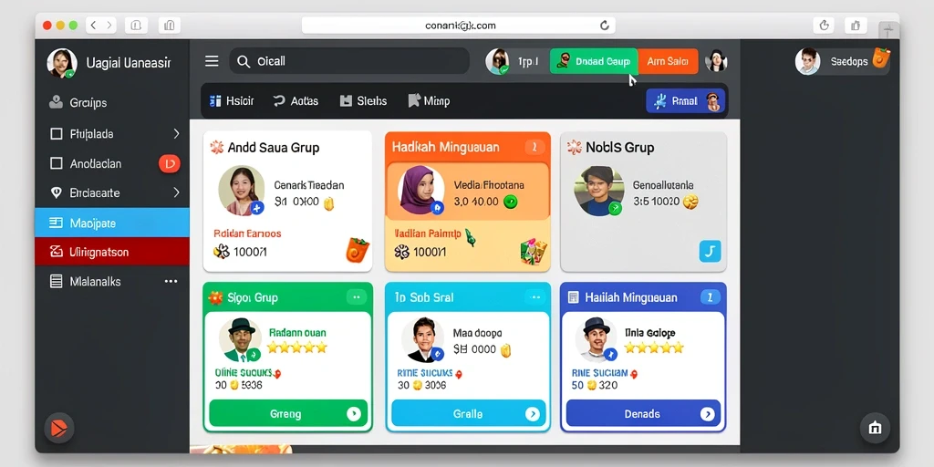 Sistem reward yang membuat pemain semakin termotivasi.