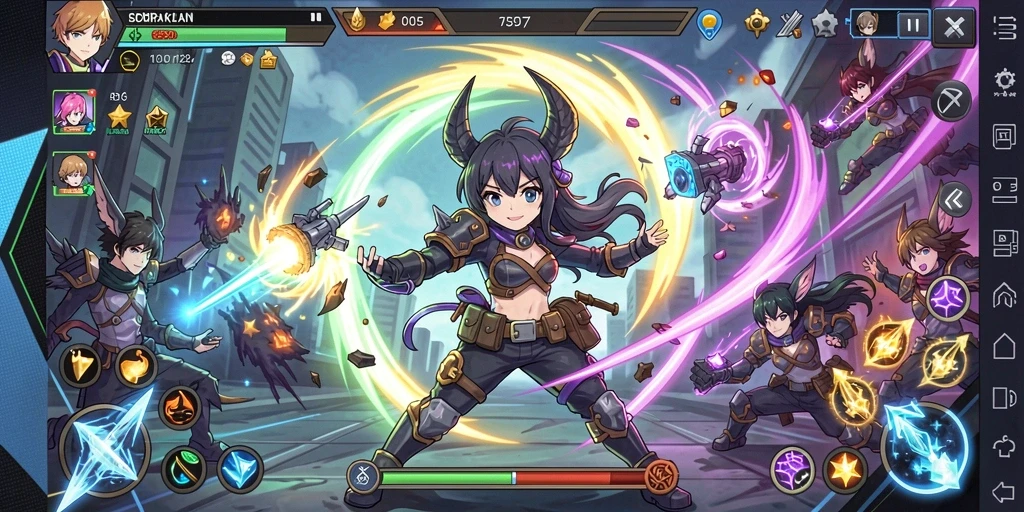Mode multiplayer yang seru untuk bersaing dengan teman.