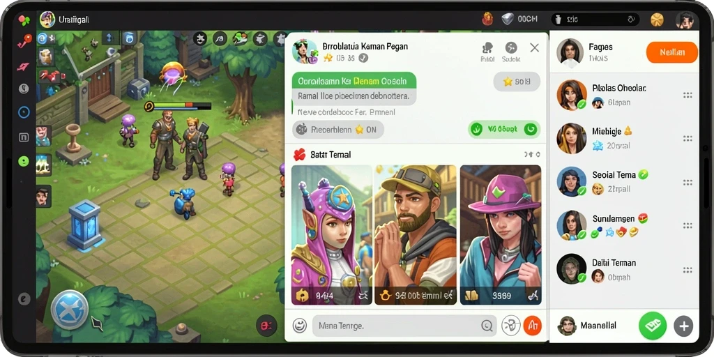 Tampilan grafis yang memukau di dalam game KENCANA28.